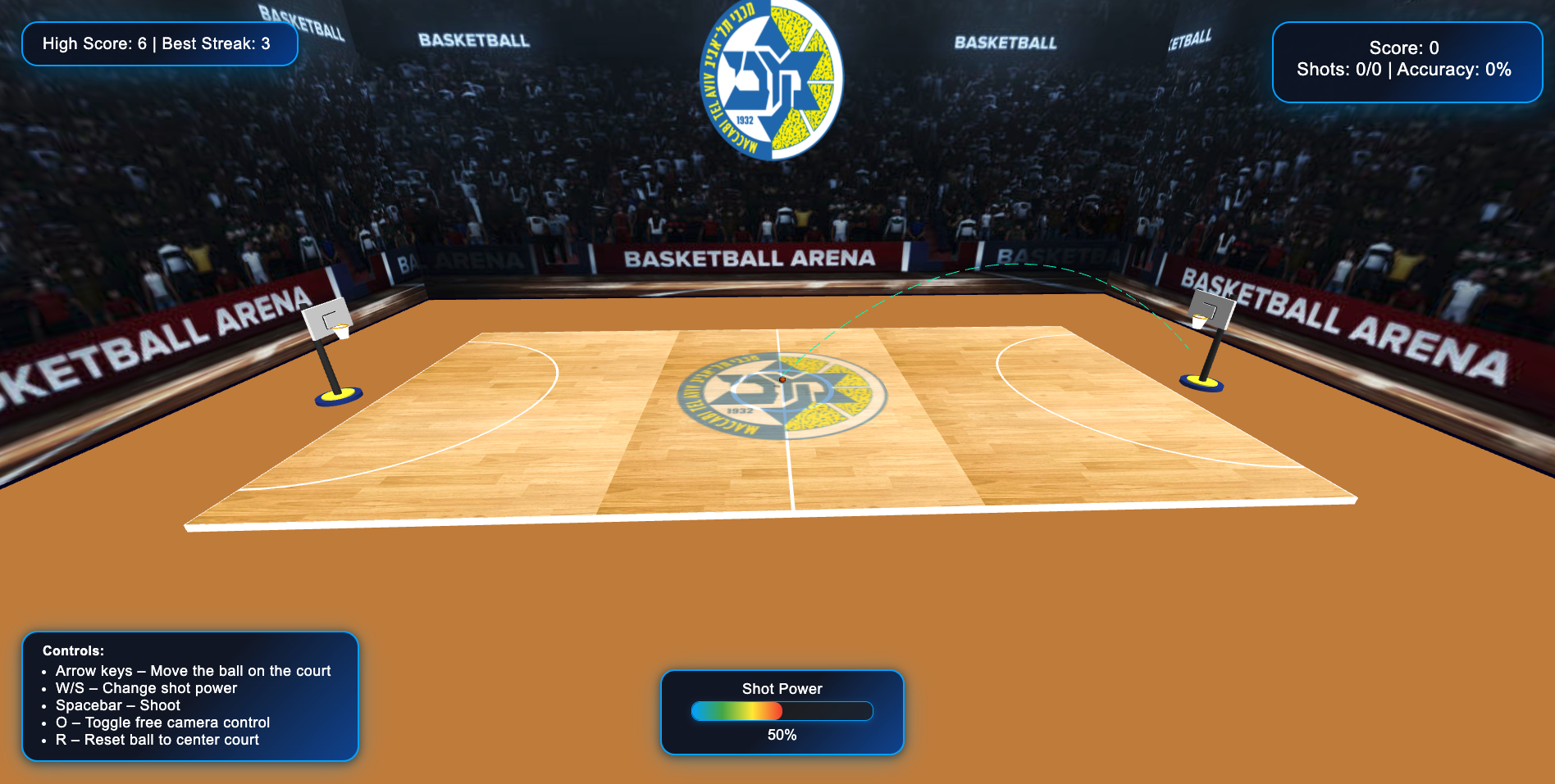 Basketball Shooting Game